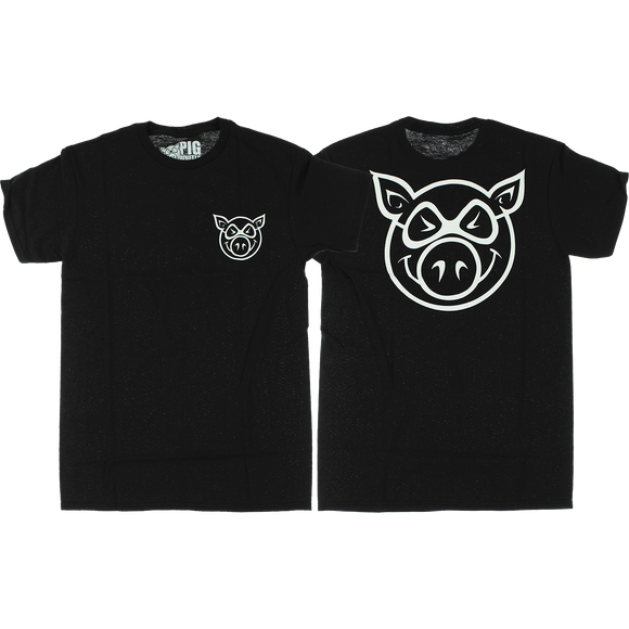 Pig Head T-Shirt - Black