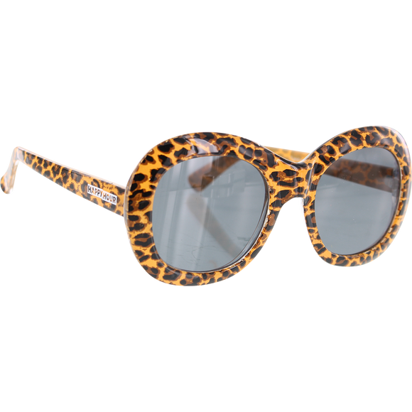 Happy Hour Bikini Beach Delfino Leopard Sunglasses