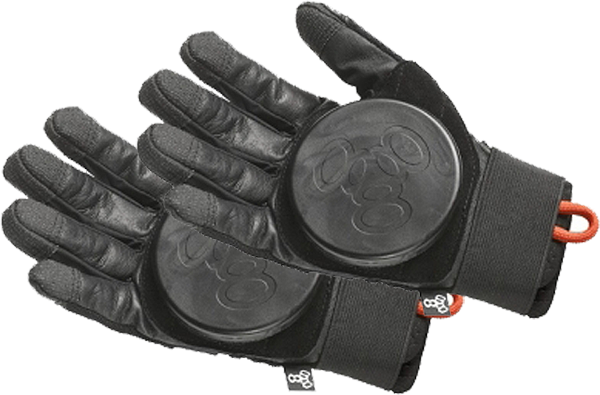 Triple 8 Downhill Slide Gloves Xs-Black  