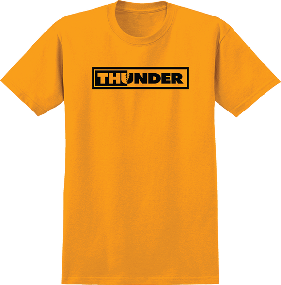 Thunder Bolts T-Shirt - Size: MEDIUM Gld/Black