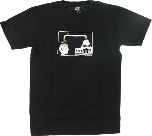 Alien Workshop Brainwash T-Shirt - Size: SMALL Black