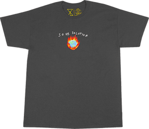 Sour In Flames T-Shirt - Size: X-LARGE Heather Grey