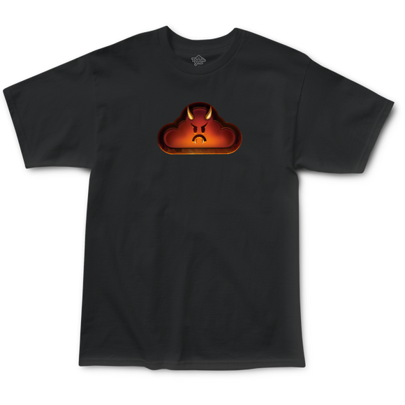 Thank You Flame On T-Shirt - Black