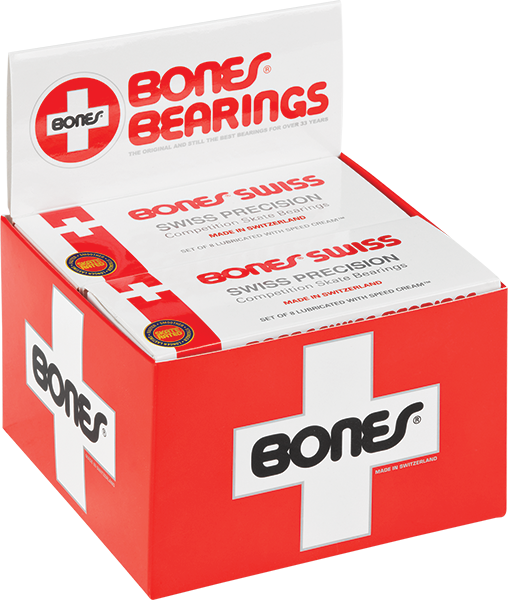 Bones Wheels Swiss (10/Pack) Bearings