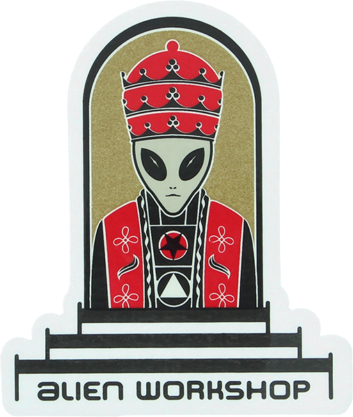 Alien Workshop Priest Decal Single