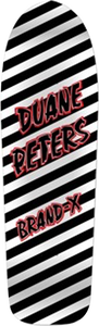 Brand-x Peters Rider Skateboard Deck -9.37x33.37 White DECK ONLY