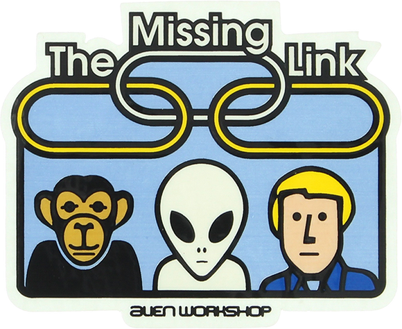 Alien Workshop Missing Link Decal Single