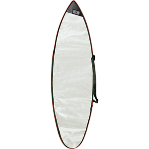 O&E Ocean & Earth Barry Gusset Compact Shortboard Cover 6'8" Silver