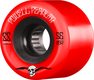 Powell Peralta G-Slides 56mm 85a Red/Black Skateboard Wheels (Set of 4)
