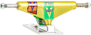 Venture Shake Junt Vhl 5.0 HI Ano Yellow/Pol Skateboard Trucks (Set of 2)