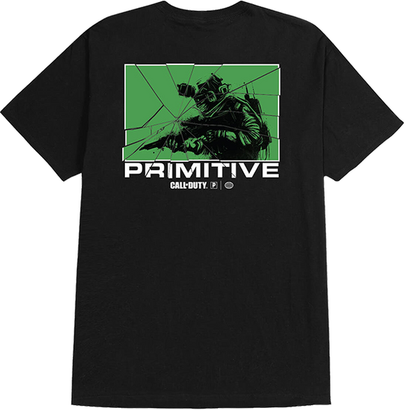 Primitive Alpha T-Shirt - Size: LARGE Black