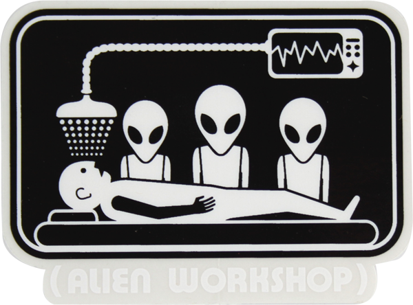 Alien Workshop Abduction Decal Single
