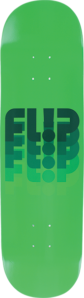 Flip Odyssey Fade Fullnose Skateboard Deck -8.38 Green DECK ONLY