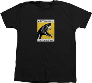Toy Machine Snake T-Shirt - Size: X-LARGE Black
