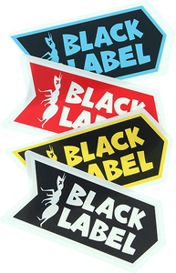Black Label Ant Logo Decal Single Assorted 