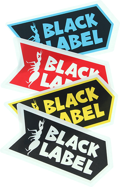 Black Label Ant Logo Decal Single Assorted 
