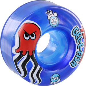 Tunnel Gel-E-Fish 54mm Blue Skateboard Wheels (Set of 4)