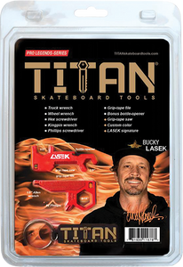 Titan Skate Tool Bucky Lasek Red