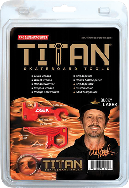 Titan Skate Tool Bucky Lasek Red