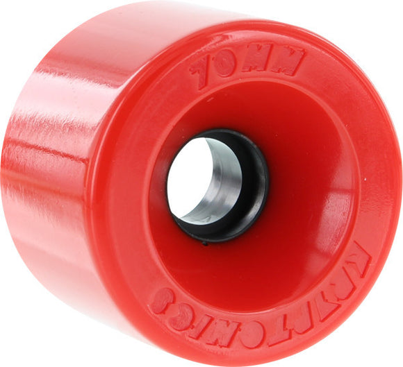 Kryptonics Star Trac 70mm 78a Red Skateboard Wheels (Set of 4) - Universo Extremo Boards