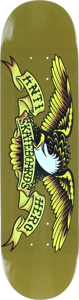 Antihero Classic Eagle Skateboard Deck -8.06 Brown DECK ONLY
