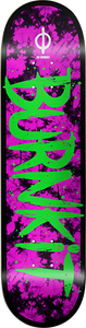 Burnkit Haze Skateboard Deck -8.0 Purple/Green DECK ONLY