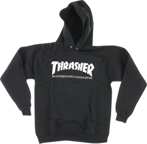Thrasher Skate Mag Hooded Sweatshirt - SMALL Black/White