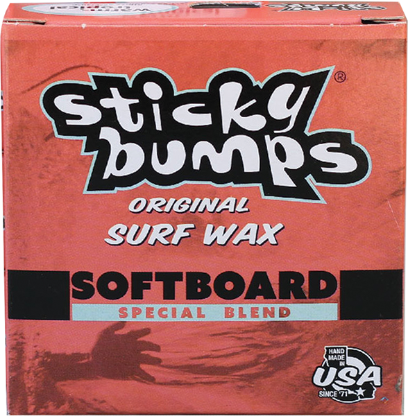 Sticky Bumps Softboard Wax Warm/Tropical Single Bar