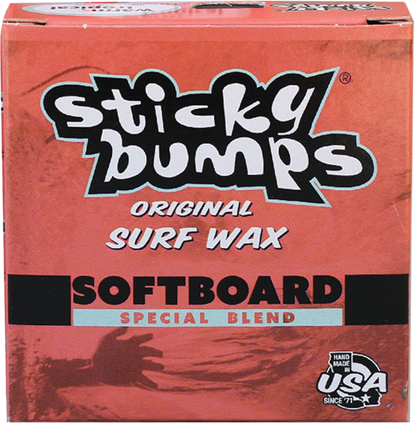 Sticky Bumps Softboard Wax Warm/Tropical Single Bar