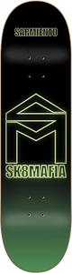 Sk8mafia Sarmiento House Logo Neon Skateboard Deck -7.75 DECK ONLY