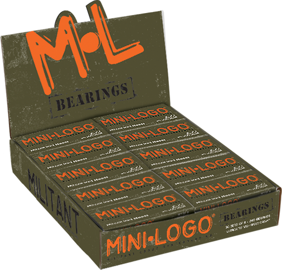 Mini Logo 30/Pack Bearings 