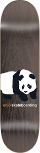 Enjoi Peekaboo Panda Skateboard Deck -8.0 Grey R7 DECK ONLY