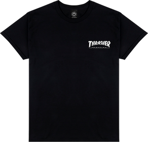 Thrasher Little Thrasher T-Shirt - Size: X-LARGE Black