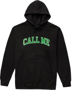 Call Me 917 Call Me Hooded Sweatshirt - SMALL Black