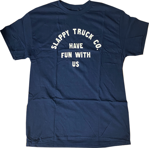 Slappy Have Fun T-Shirt - Size: MEDIUM Navy