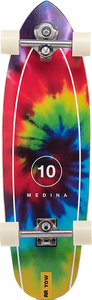 Yow Medina Dye Surfskate Complete Skateboard -9.85x33" 