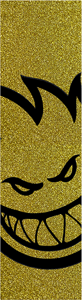 Spitfire Single Sheet GRIPTAPE - Bighead Gold Glitter  