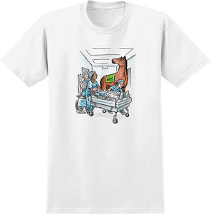 Antihero Octagon T-Shirt - Size: SMALL White