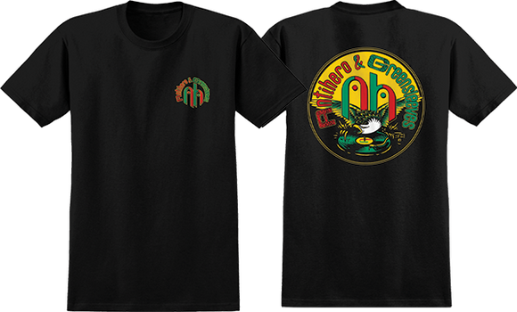 Antihero Greensleeves T-Shirt - Size: MEDIUM Black