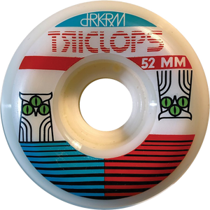 Triclops Strix 52mm 99a White Skateboard Wheels (Set of 4)