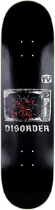 Disorder To Party Skateboard Deck -8.2 Black DECK ONLY