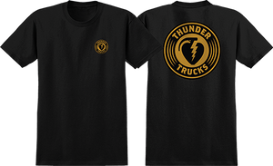 Thunder Charged Grenade T-Shirt - Size: SMALL Black/Gld
