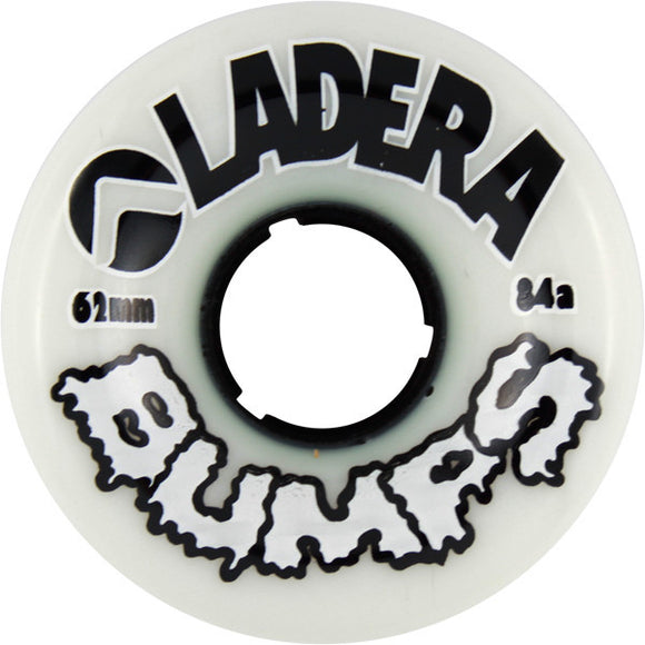 Ladera Bumps 62mm 84a White Skateboard Wheels (Set Of 4) - Universo Extremo Boards