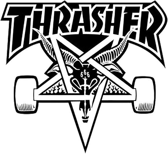 Thrasher Skategoat Board Decal Single