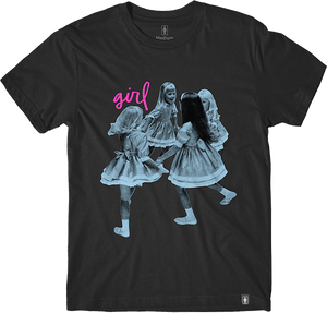 Girl Schoolyard T-Shirt - Size: SMALL Black