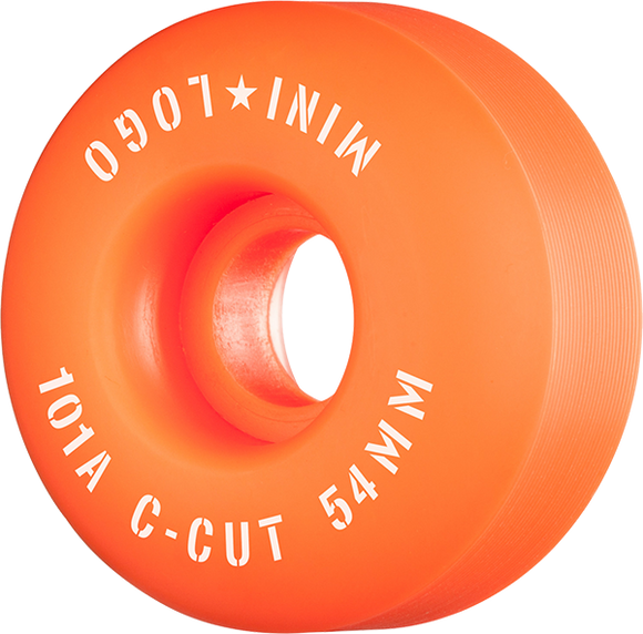 Ml C-Cut 54mm 101a Orange  Skateboard Wheels (Set of 4)