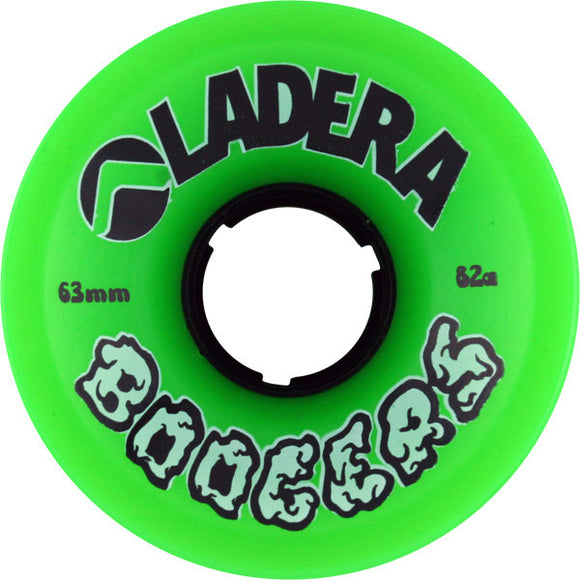 Ladera Boogers Green Longboard Wheels - 63mm 82a (Set of 4) - Universo Extremo Boards