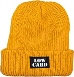 Lowcard Longshoreman BEANIE Mustard Yellow
