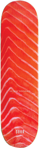 Sour Tonnesen Norwegian Salmon Skateboard Deck -8.0 DECK ONLY