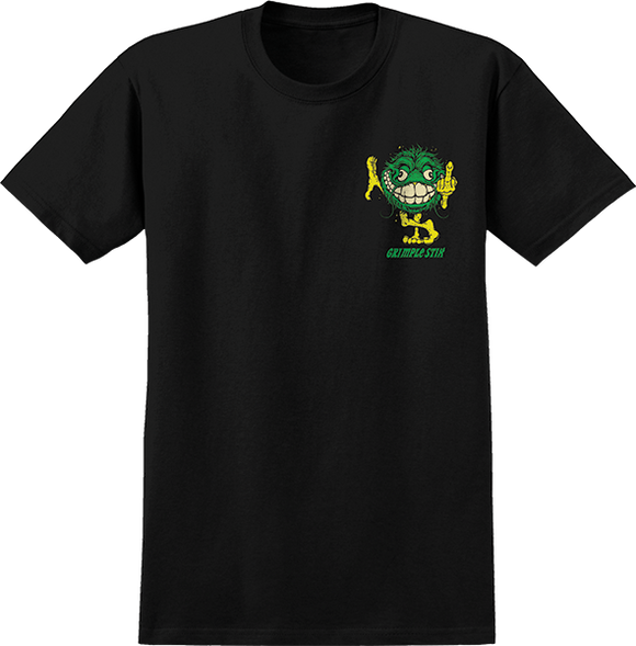 Antihero Asphault Animals T-Shirt - Size: MEDIUM Black